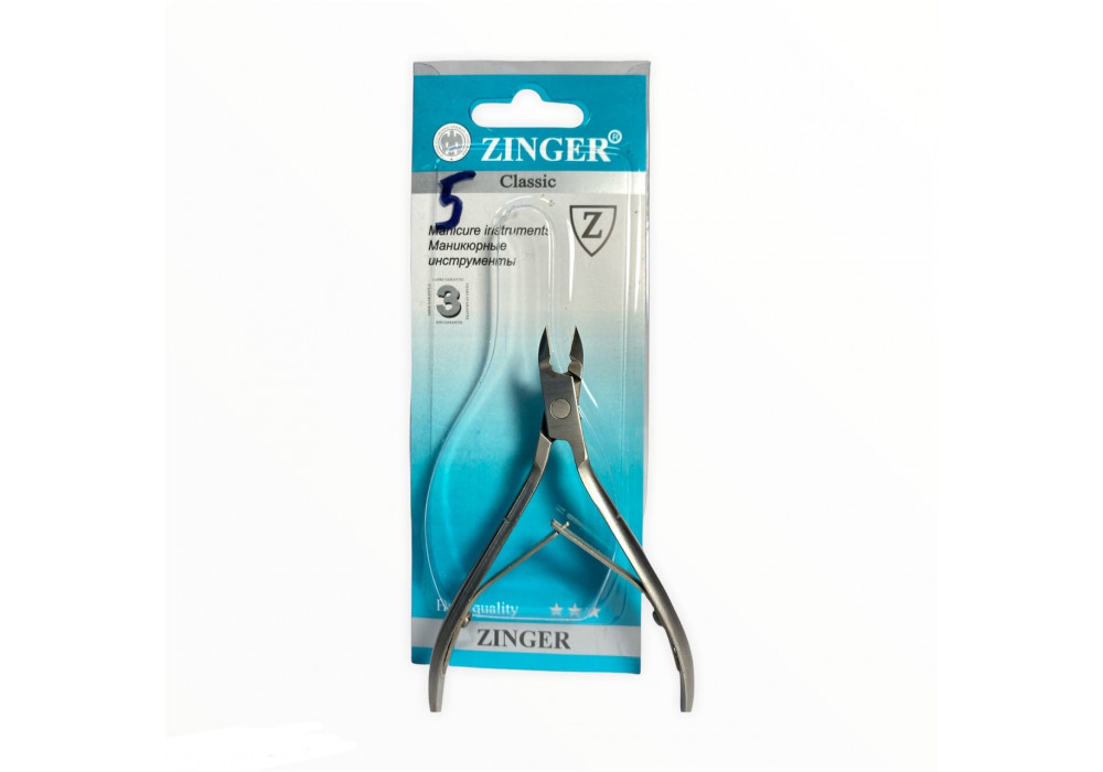 Кусачки для ногтей ZING боковые,4126