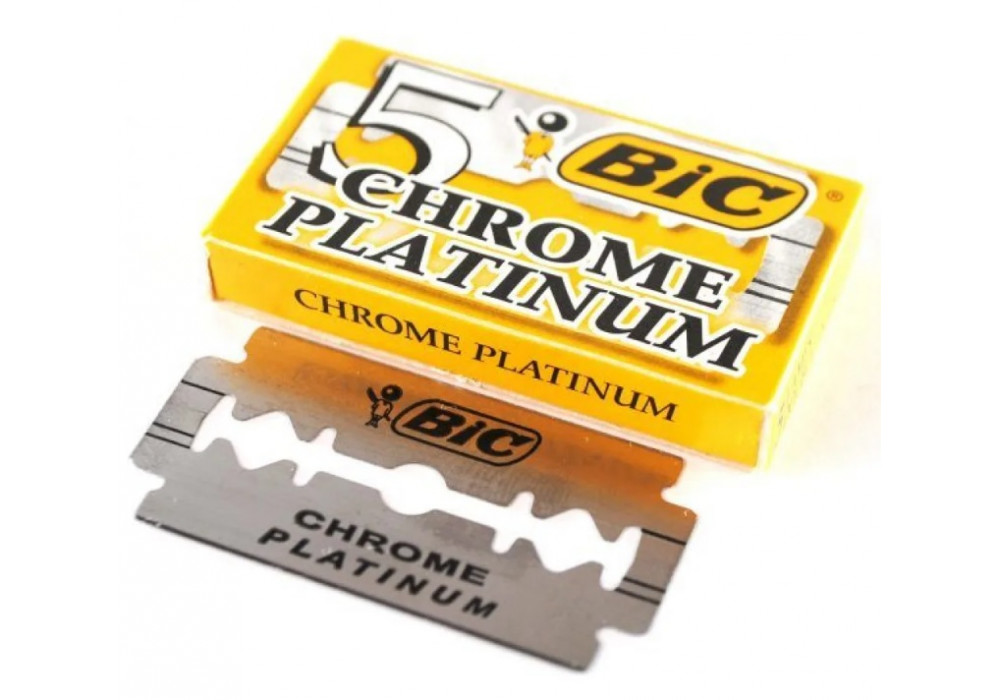 Лезвия BIC двусторонние 5шт уп.