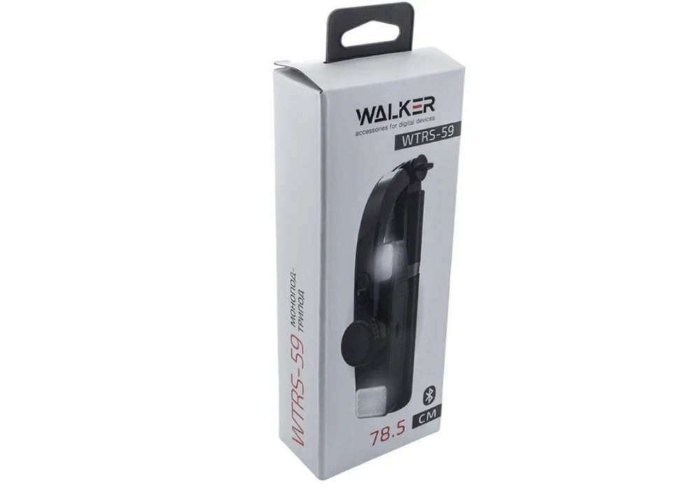 Трипод-стабилизатор WTRS-59 WALKER, 78,5 см, Bluetooth-пульт, подсветка