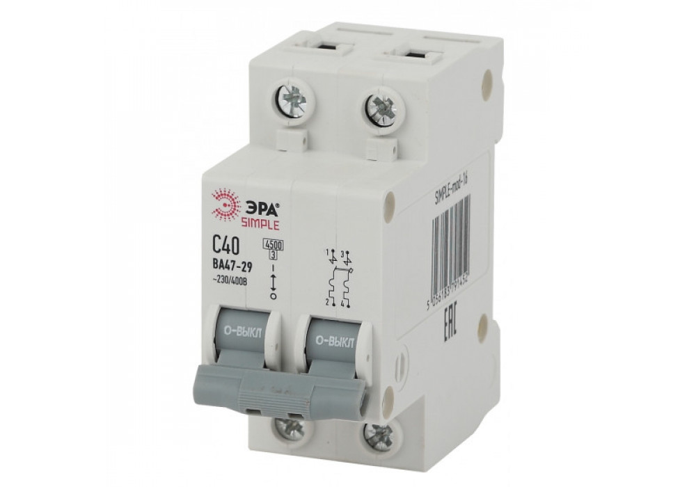 Автомат C16A 2P Эра Simple-mod-12 BA 47-29