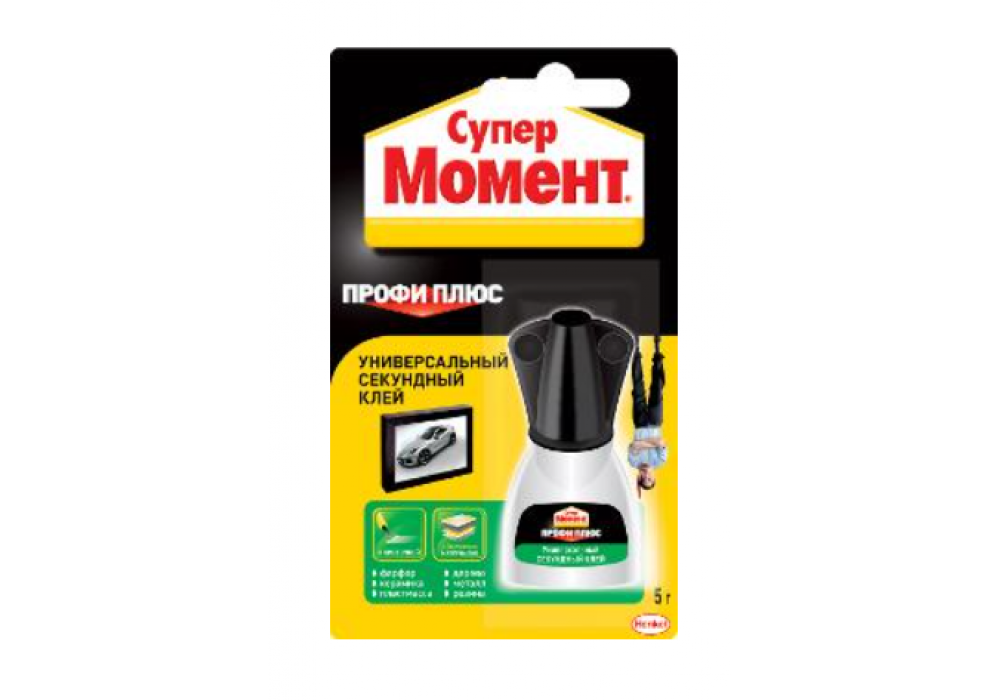 Клей Супер Момент ПРОФИ+ 5г. 611694