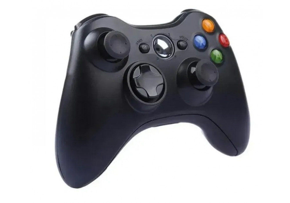 Джойстик Xbox 360 Black Wireless