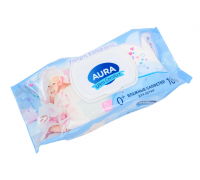 Салфетки влажные Детские 60шт. AURA Ultra comfort,762688