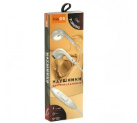 Наушники FaisON Q60,turning,с микр,белый