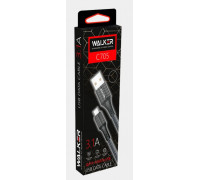 Шнур USB/TYPE-C WALKER C705 (3.1A) чёрный