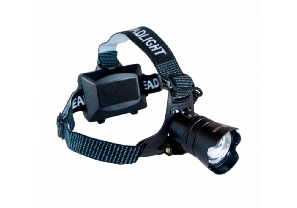 Фонарь налоб BL-T25-P160 Zoom+PowerBank 3/18650 microUSB