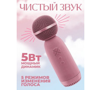 Микрофон-Колонка BT AMFOX AM-MIC70,розовый