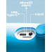 Микрофон-Колонка BT AMFOX AM-MIC70,синий