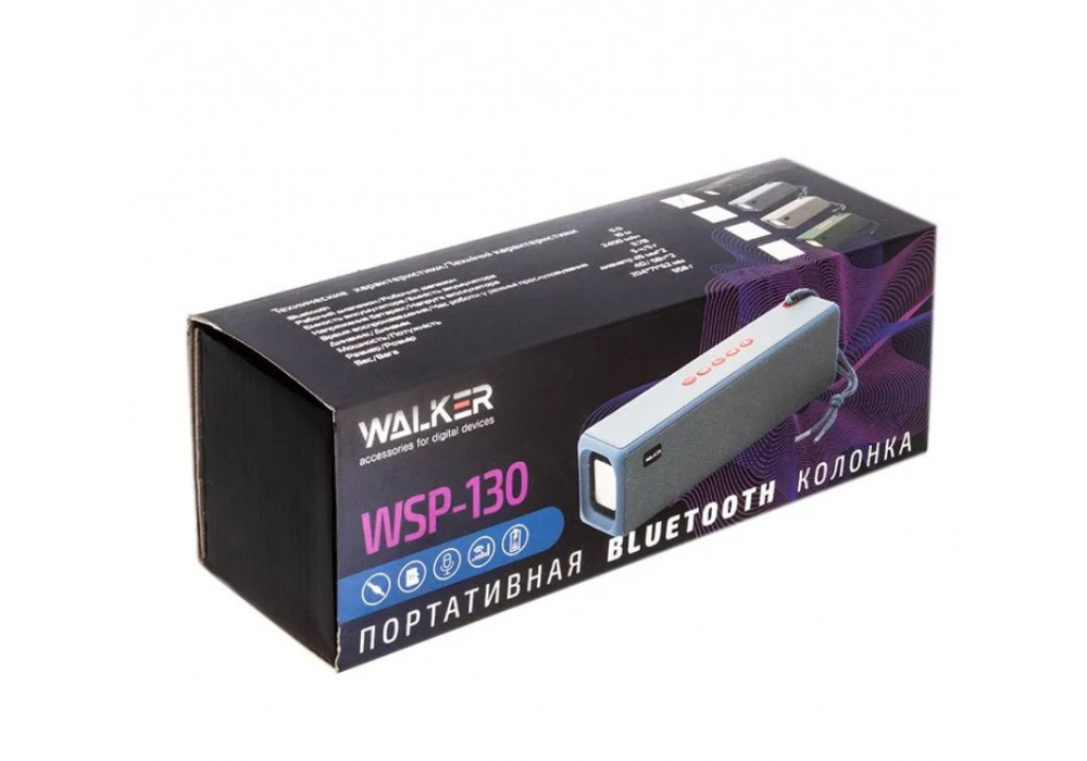 Муз.колонка WALKER WSP-130 зеленая