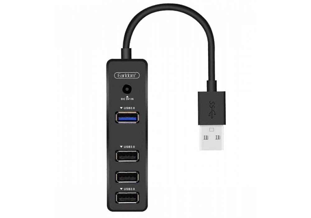 USB HUB 4гн Earldom ET-HUB07 USB3.0