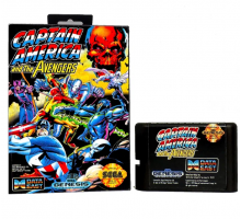 Картридж 16bit CAPTAIN AMERICA