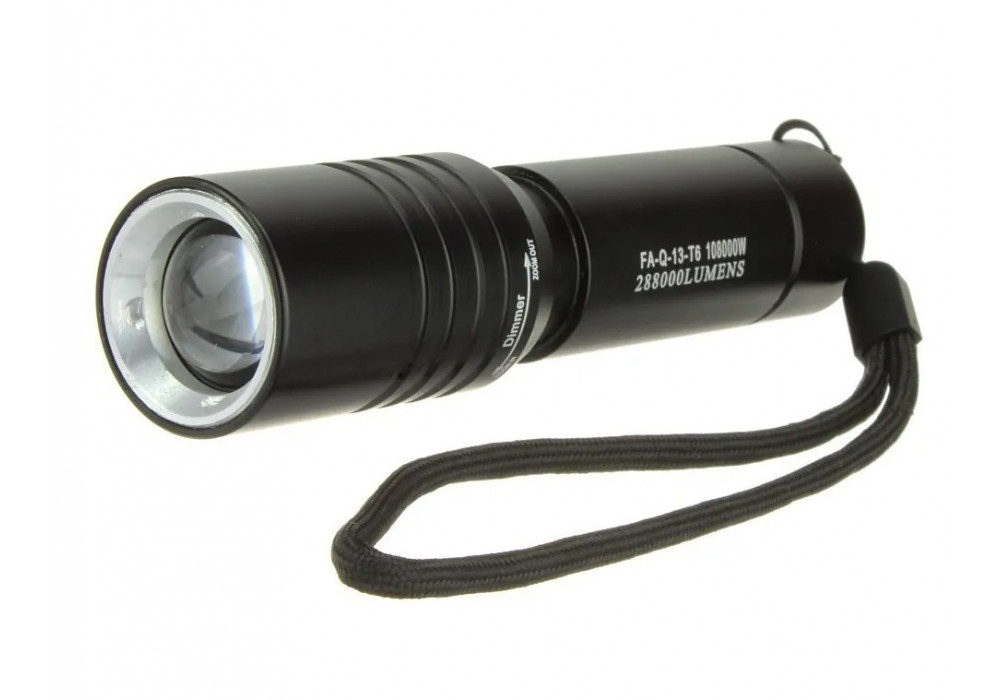 Фонарь (для ружья) P-Q13-T6 Zoom 1/18650