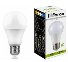 Лампа LED A60 12W E27 4000K Feron LB93