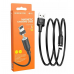Кабель iPhone МАГНИТНЫЙ черный,1м.BOROFONE BX41