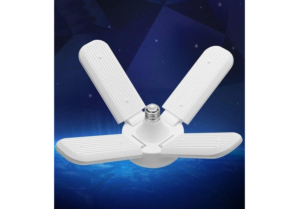 Лампа LED T80-4 60W E27 6500K Фарлайт раскладная