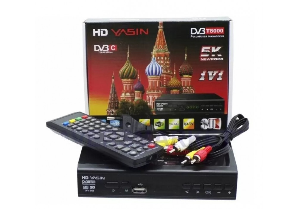 Приставка Т2 YASIN T8000/D8000
