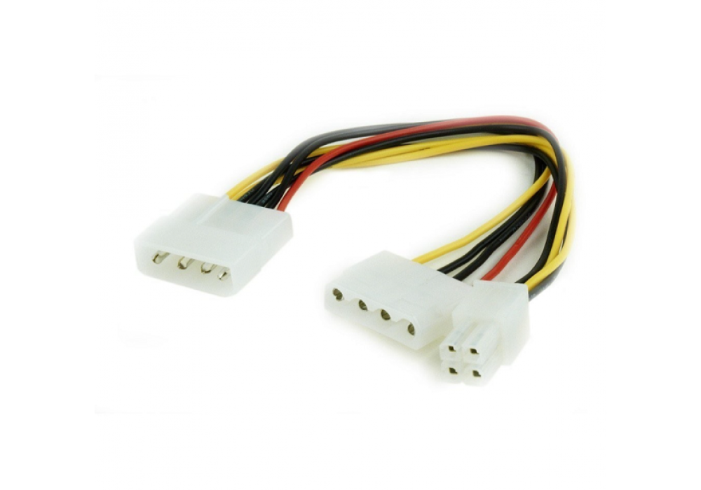 Разветвитель питания Cablexpert CC-PSU-4, Molex->Molex + ATX 4 пин