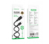 Шнур USB/TYPE-C 3м,3A Borofone BX113 Lenny