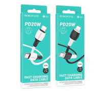 Шнур USB/TYPE-C 1м.3A Borofone BX84 Rise