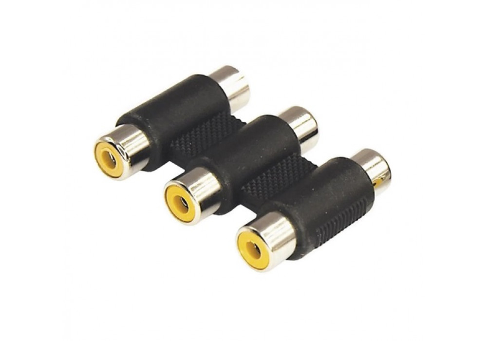 Соединитель 3RCA гн-гн,14-0434