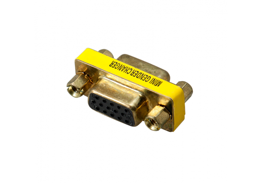 Переходник VGA гн. - VGA гн. Gold Rexant, 17-6817