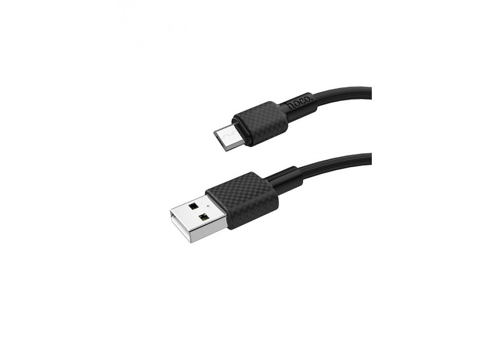 Шнур USB- micro 1м.HOCO X29 Superior,чёрный