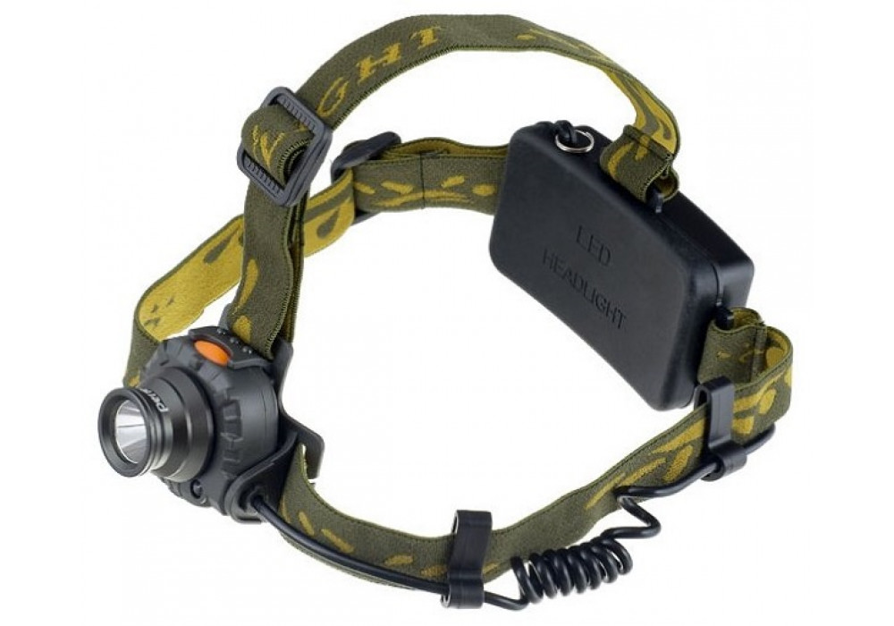 Фонарь налоб FA-218-P50 Zoom+PowerBank 3/18650 microUSB