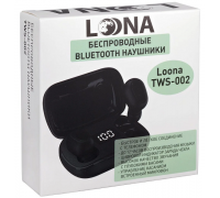 Наушники BT,Loona TWS-002,черный