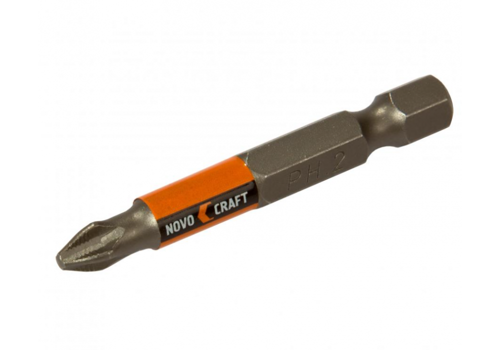 Бита для шуруповерта PH2x50 (за1шт) Novocraft 030004