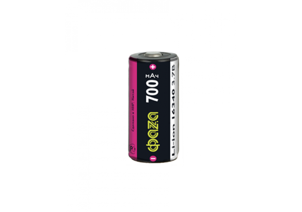 Аккум.RCR123A,ICR16340 Li-ion 700mAh Фаza
