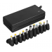Универ.зарядка ноутбука 90W,18.5-20V,4.62A (11 разъёмов) Buro BUM-1157L90,218406