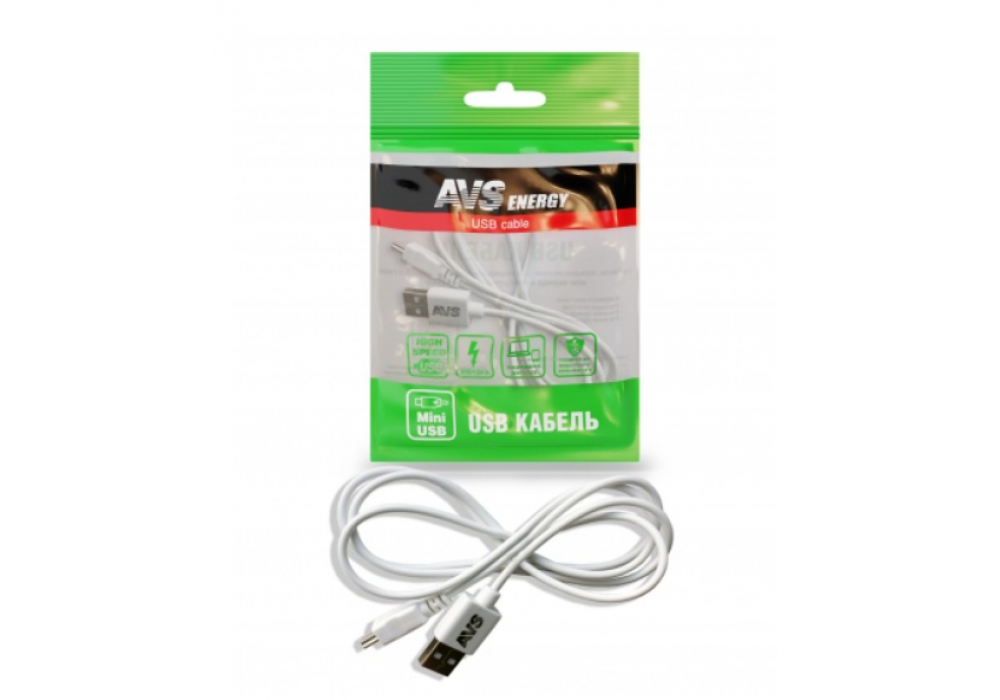 Шнур USB-mini 1м.AVS MN-313,A78042S