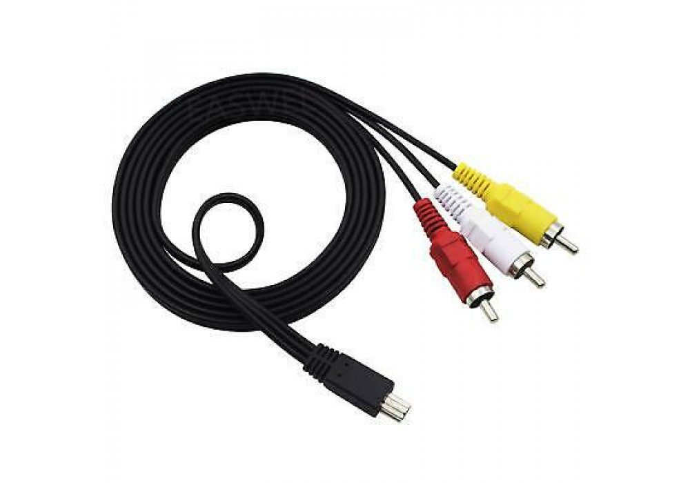 Шнур USB-mini x3RCA