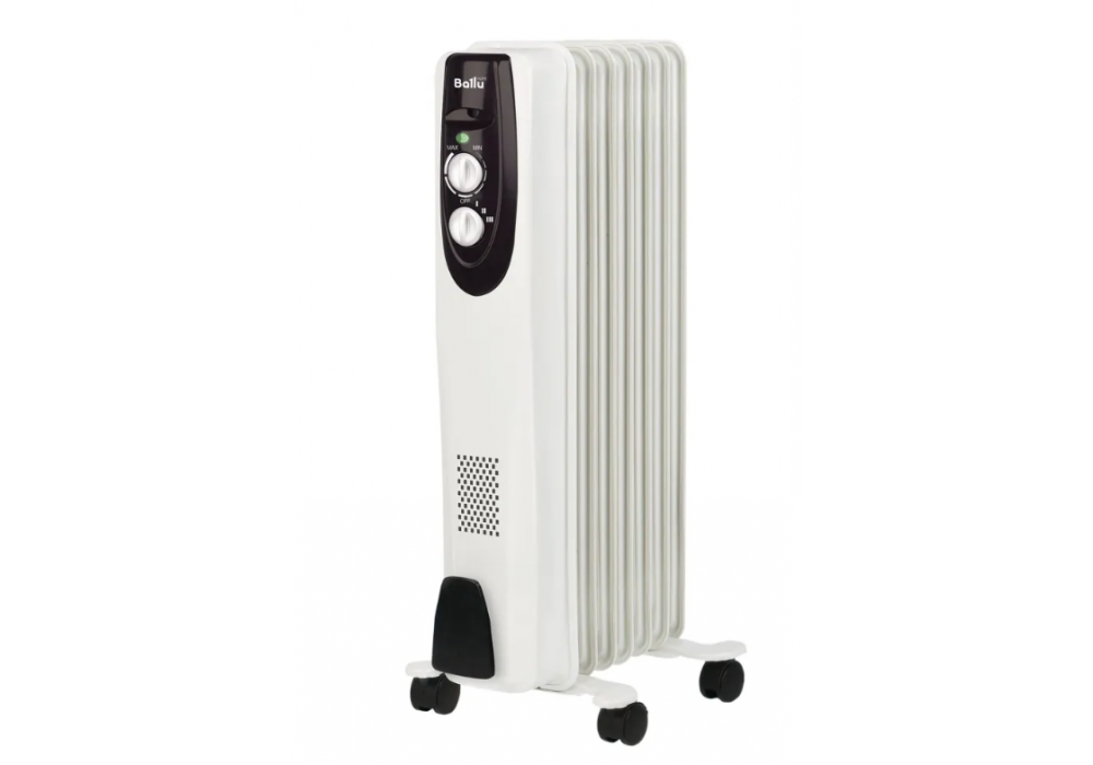 Обогреватель масляный Ballu Classic BOH/CL-07WRN 1500, 7 секций