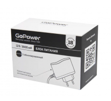 Блок пит.12V-3A (5,5х2,5) GoPower