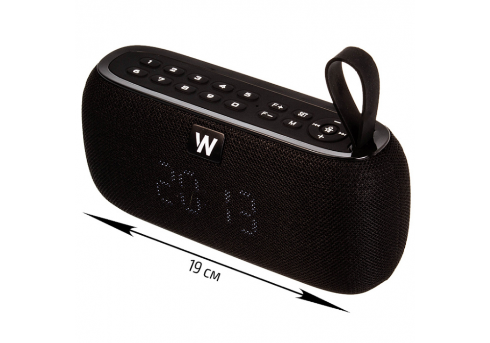 Муз.колонка WALKER WSP-150 черная