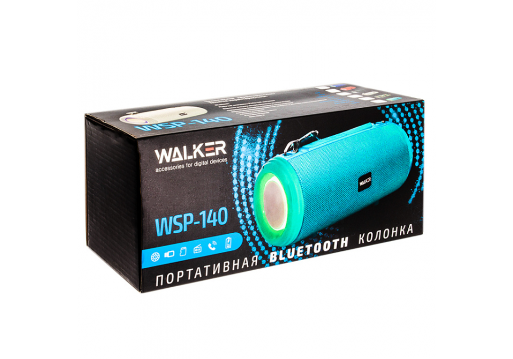 Муз.колонка WALKER WSP-140 черная