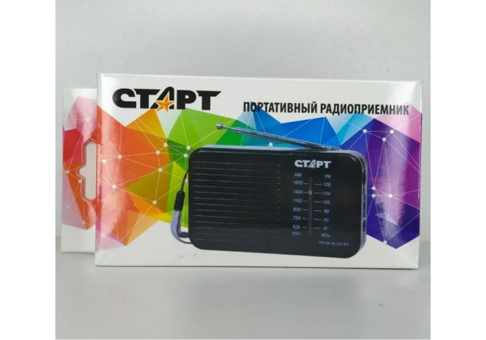 Радиоприемник СТАРТ (AM+FM) 3071 (2*АА)