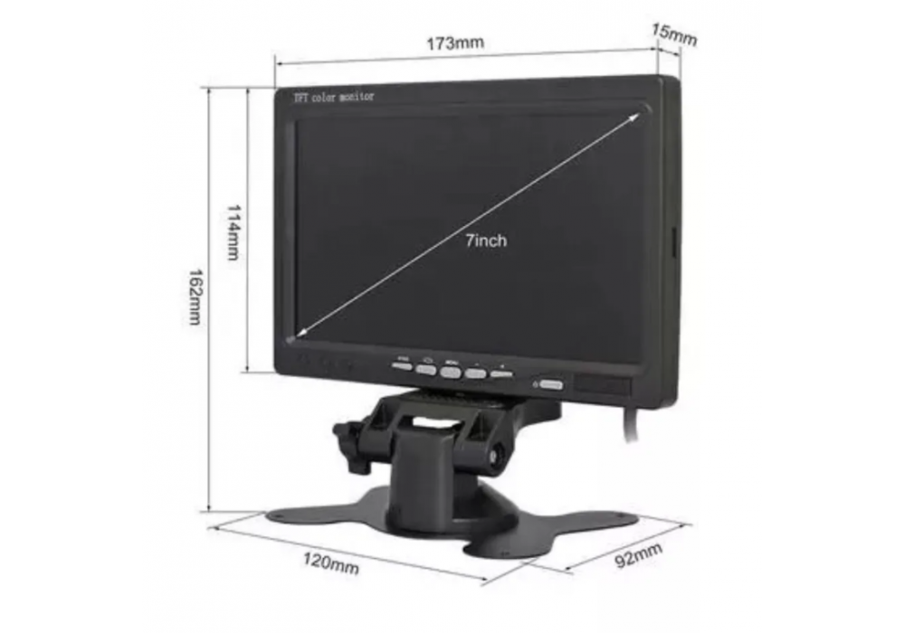 TV авто монитор 7,0 заднего вида CX-701(на подставке)