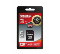 К.П. micro SD 128Gb OltraMax Class10,UHS-I Elite 45Mb/s,с/a