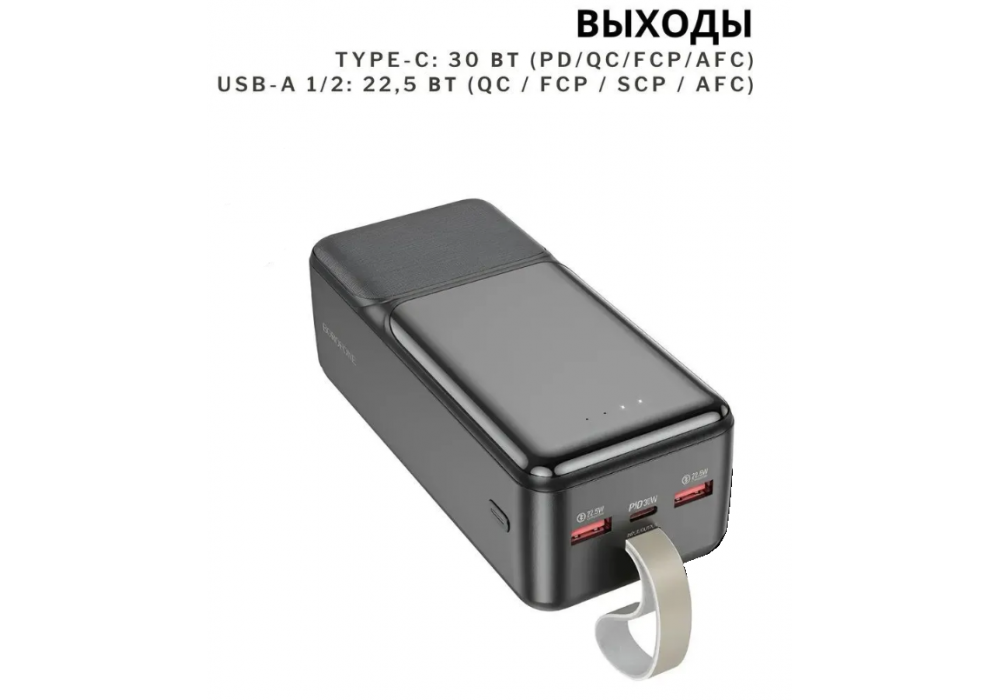 Аккум.внешний 50000mAh Borofone BJ33D Creed