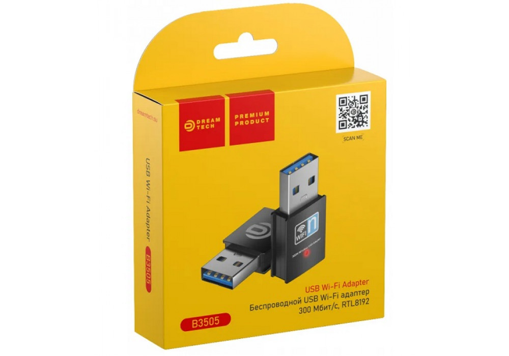 Адаптер WI-FI 300Mbit/s RTL8192,B3505 DREAM