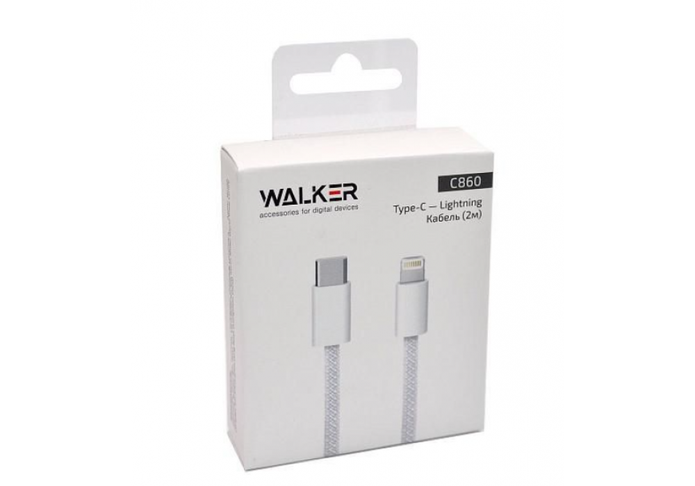 Шнур Type-C на Lightning 2м.30W PD WALKER C860