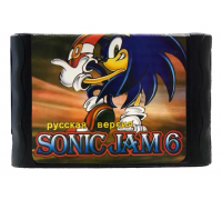 Картридж 16bit SONIC 6 JAM (без внешней коробки)