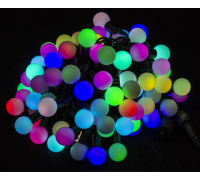 Гирлянда НИТЬ APP Smart RGB 10м.Шарик.управление с телефона+пульт
