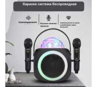 Колонка Караоке минисистема SD-325 (Диско-шар+2 микрофона)