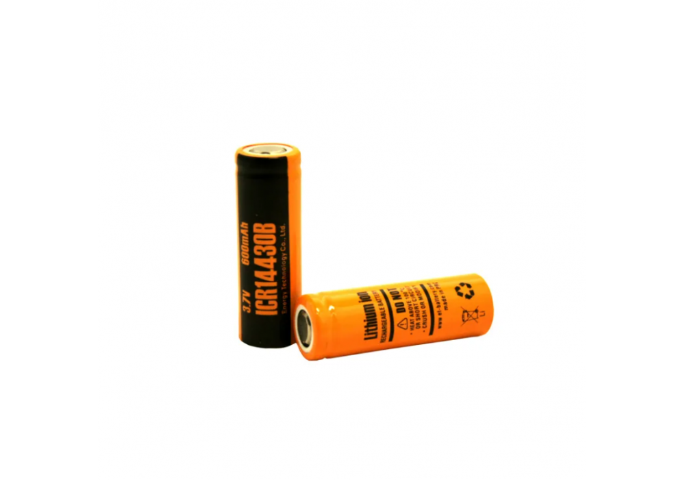 Аккумулятор ICR14430B 3.7V 600mAh ET