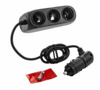 Разветв.прикур.3+2USB 2.1A, 80Вт, шнур WSC-23 WALKER