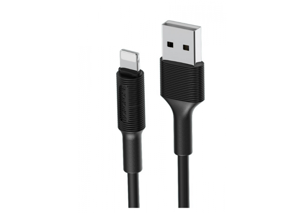 Кабель iPhone 1м.Borofone BX1,силикон