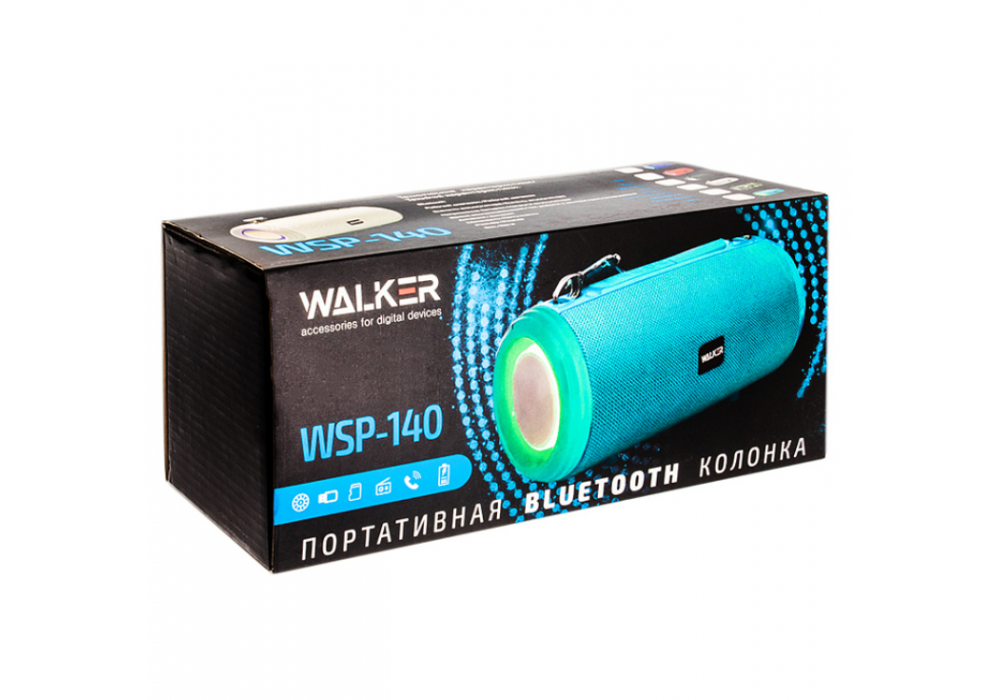 Муз.колонка WALKER WSP-140 красная